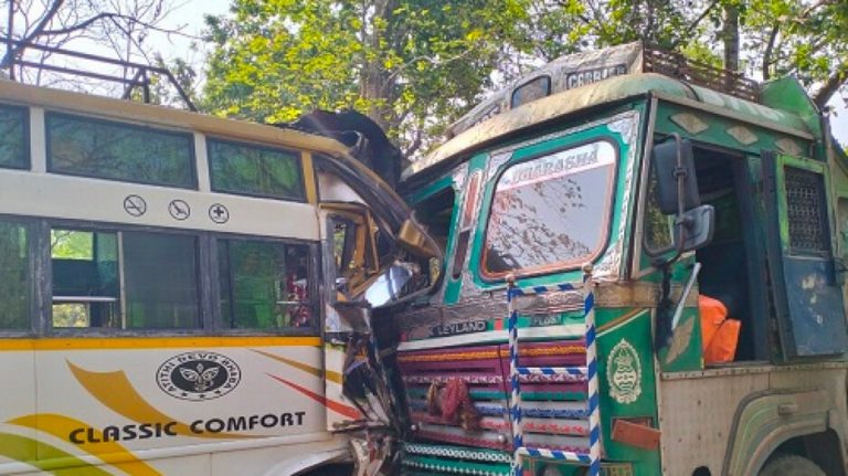 30 Injured In Bus-Truck Collision On Hilly Road In Odisha’s Boudh