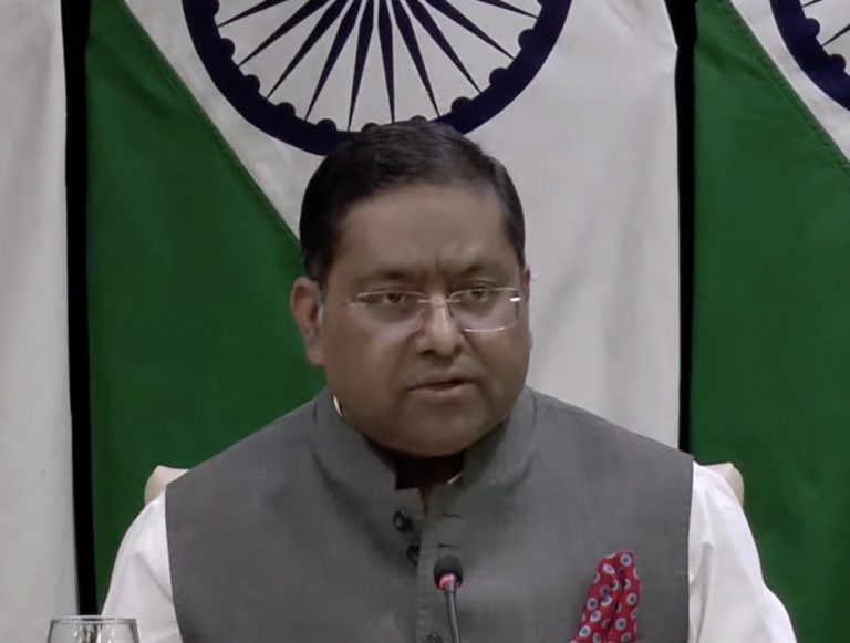 MEA spokesperson Randhir Jaiswal