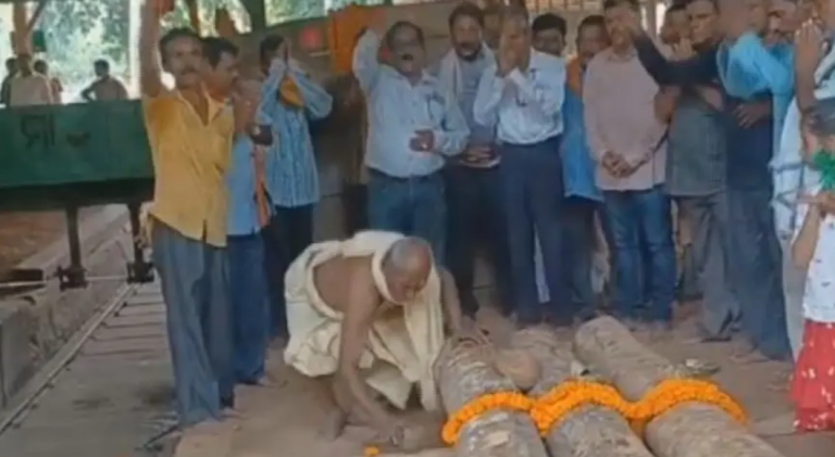 Cutting Of Wood For Puri Rath Yatra Chariots Begins At Cuttack Saw Mill