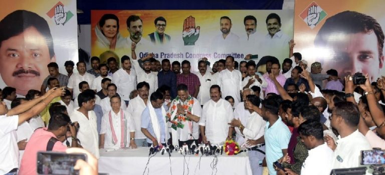 asit patnaik joins Cong