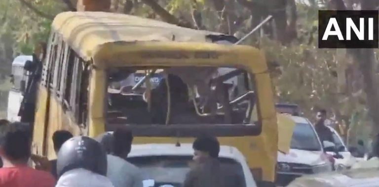 6 Children Dead In Haryana School Bus Accident