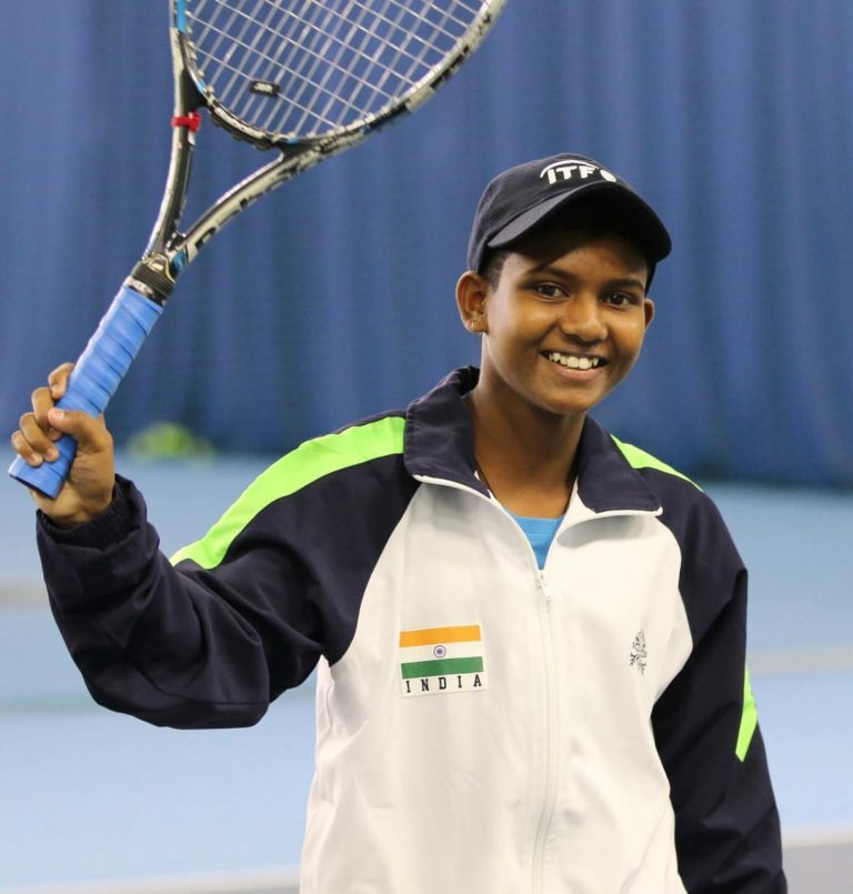Aahan in Junior Grand Slam Player Development Program ITF team