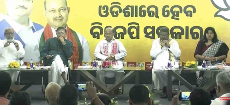 Odisha BJP ‘Top 5’ Show Unity, Attack Naveen On Deepfake, Kandhamal Seer Murder, Puri Project & Odia Asmita
