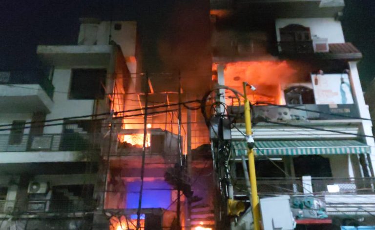 Delhi children hospital fire