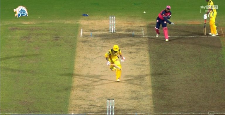 Jadeja out obstructing field