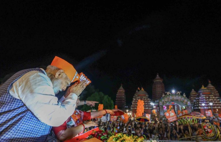 Prime Minister Modi Ends Roadshow In Bhubaneswar, Says Odisha Set For A Turning Point