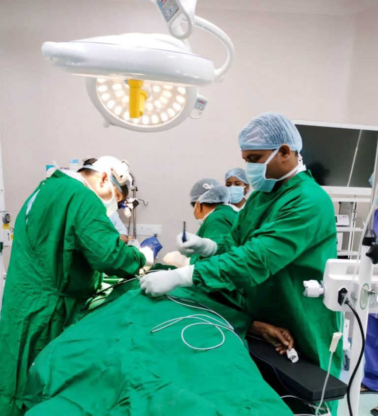 Nasal Tumor removed at SUM sitalapalli