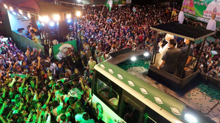 Naveen Patnaik Takes Out Mega Roadshow In Nimapara Ahead Of Last Phase Polls In Odisha