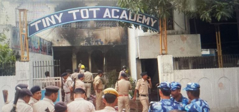 Patna School Set On Fire After Missing Boy’s Body Found In Drain