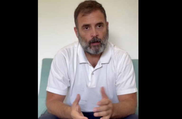 Rahul Gandhi Attends Odisha Rally In Virtual Mode; Lists Out Congress’ 5 Guarantees