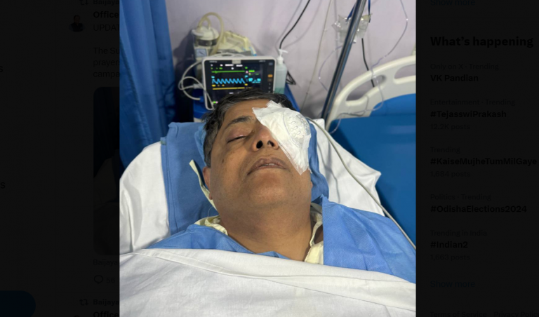 Odisha Elections 2024: BJP Leader Baijayant Panda Halts Campaign As He Undergoes Eye Surgery