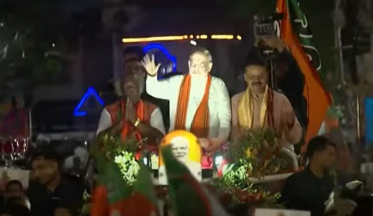 Amit Shah Holds Mega Roadshow In Cuttack, Says BJP Will Punish Chit Fund Culprits If Voted To Power In Odisha