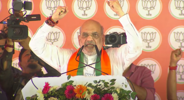 Amit Shah Slams Naveen Patnaik For ‘Babu Sahi’ In Odisha, Says BJP Will Put An Energetic ‘Bhumiputra’ As CM