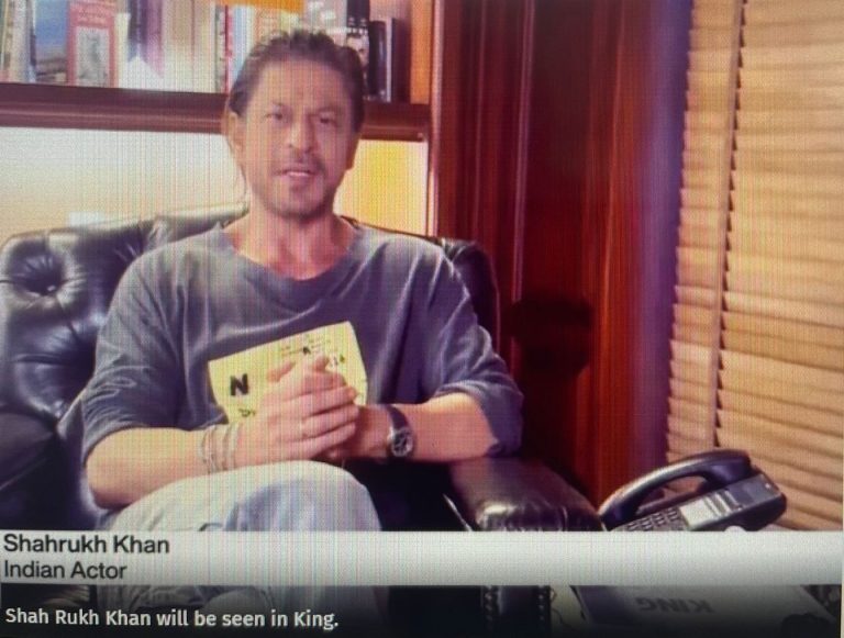 Did Shah Rukh Khan Accidentally Leak His Next Film Title?