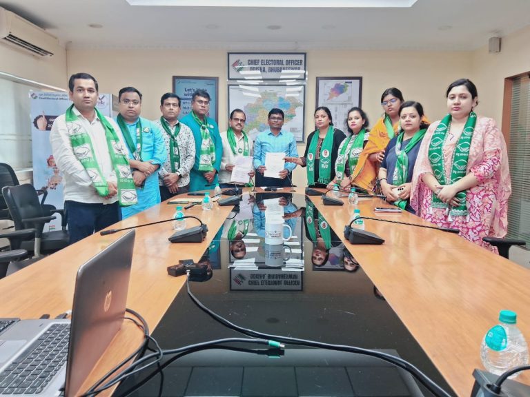 BJD Urges CEO For Action Against Sambit Patra For Distrbuting Cups With His & BJP Party Symbol Pics