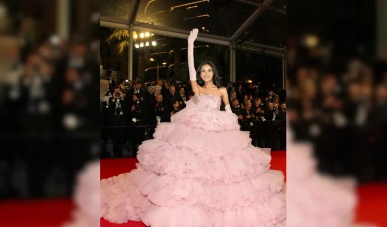 Indian Fashion Influencer Stuns Audience At Cannes With Self-Designed Gown, Know Who’s She