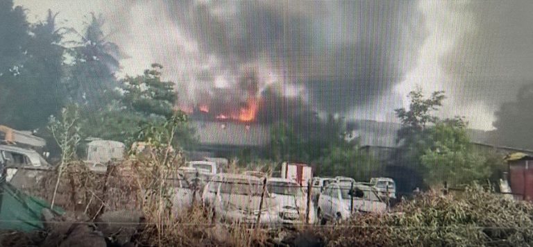 Fire Breaks Out In Chemical Factory In Dombivli Near Mumbai