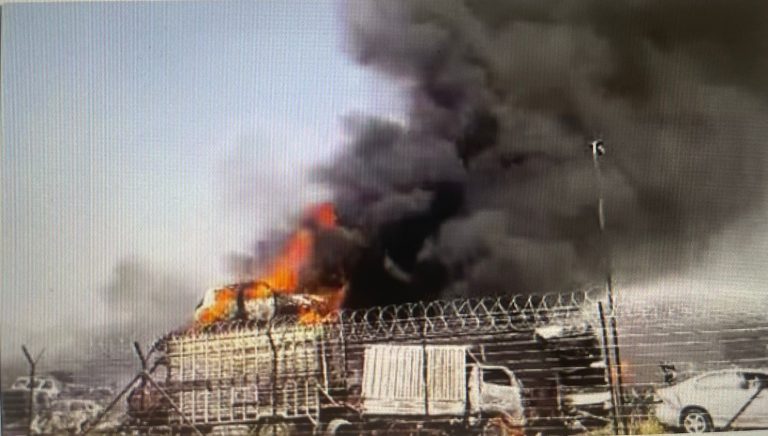 300 Vehicles Gutted In Fire At Delhi’s Police Training Centre