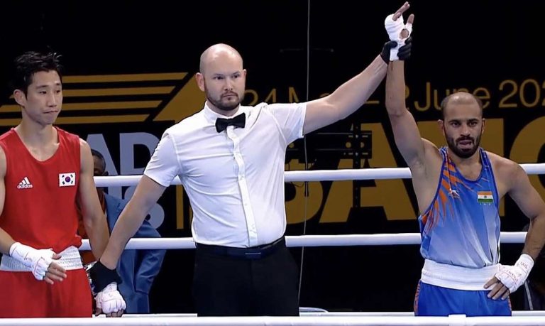 Indian Boxer Amit Panghal Qualifies For Paris Olympics