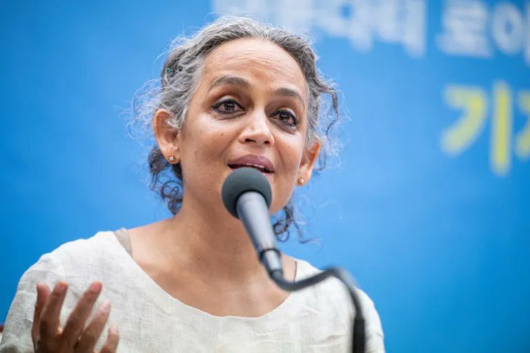 Arundhati Roy book banned in Jammu & Kashmir