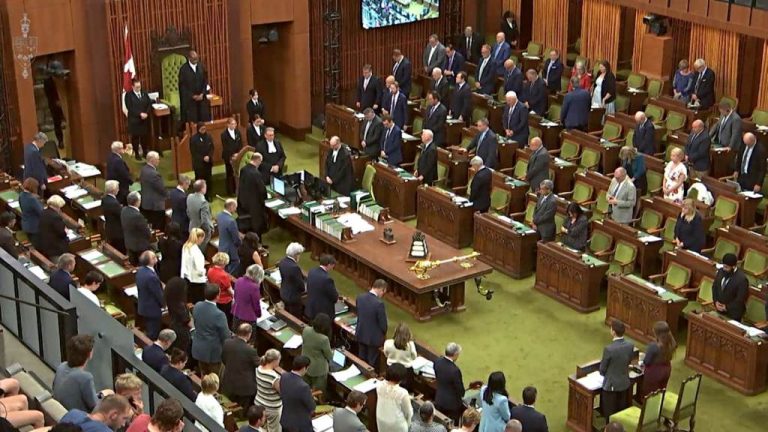 Canada parliament moment of silence for Nijjar