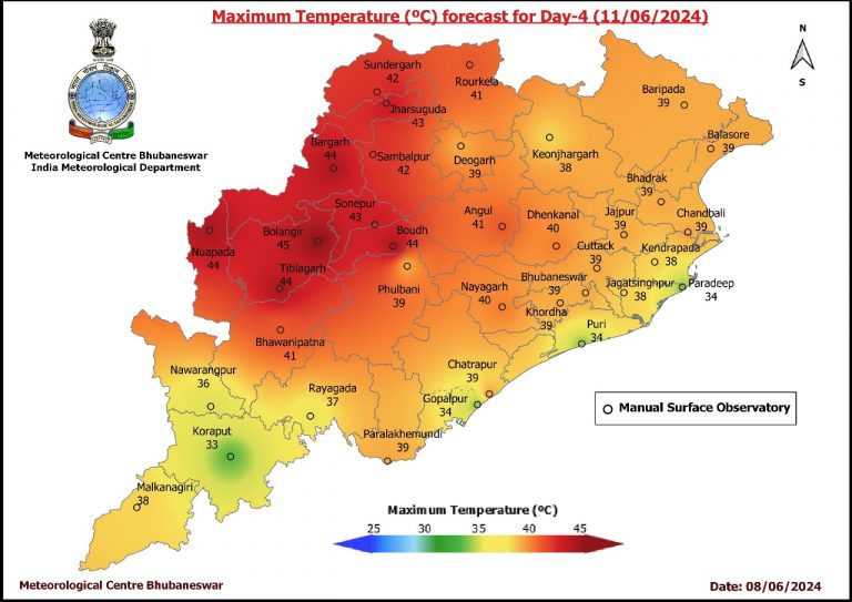 Heatwave In Odisha For 4 Days Amid Thunderstorms; Temp To Rise By 2-4°C As IMD Issues Yellow Alert