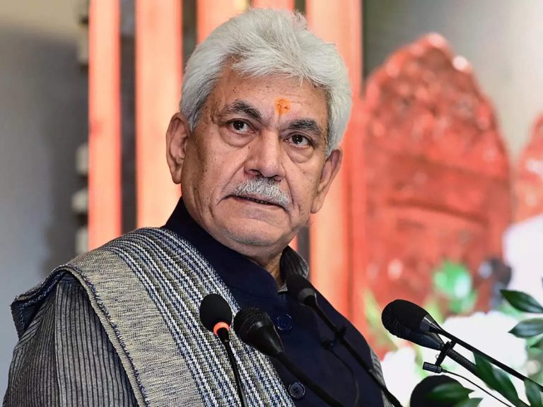 J & K LG Manoj Sinha