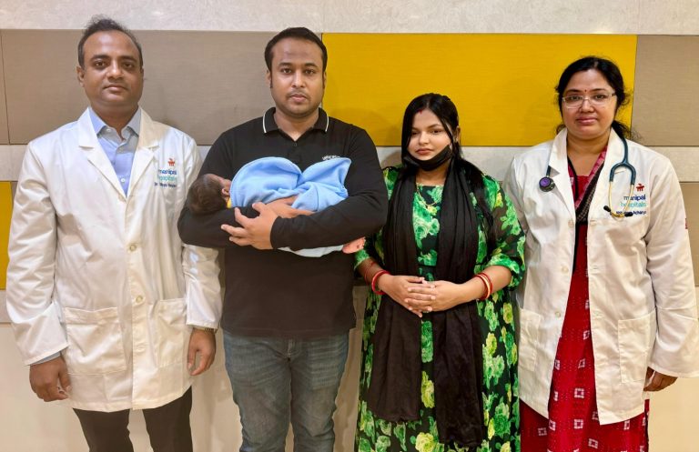 Bhubaneswar’s Manipal Hospitals Treats Seven-Day Old Newborn With Rare Cardiac Condition