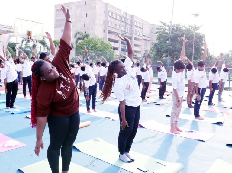 SOA International Yoga Day