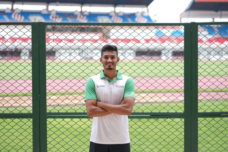 Swadhin Majhi high jump gold