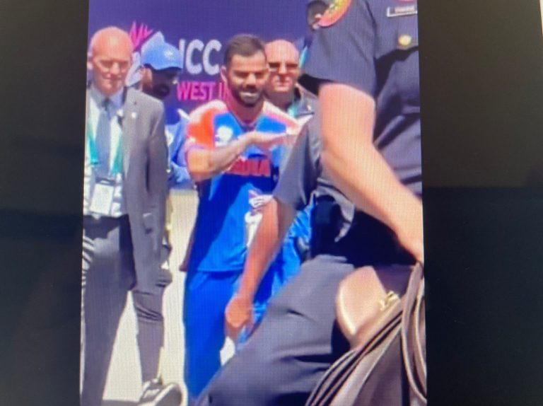 [Watch] T20 World Cup: Virat Kohli Guarded By US Security Personnel & Guards On Horseback?
