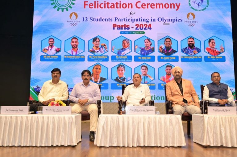 12 KIIT students for Paris Olympics