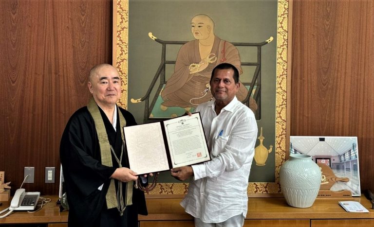 Achyuta samanta doctorate by Japan university