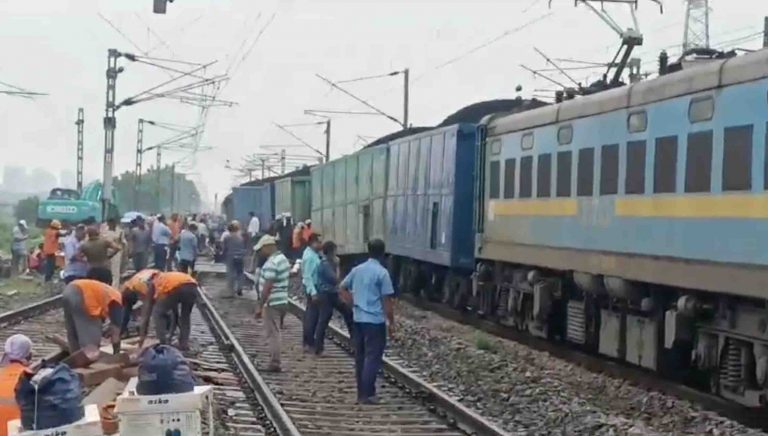 Goods Train Derails At Mancheswar Station Yard In Bhubaneswar; Services Affected
