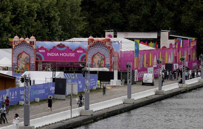 [Watch] Here’s How India House Looks Like At Paris Olympics 2024; Odisha’s Pattachitra Also On Display
