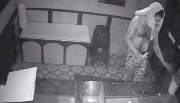 Lone Burglar Caught On Cam Looting Jewellery Store In Odisha’s Rajgangpur