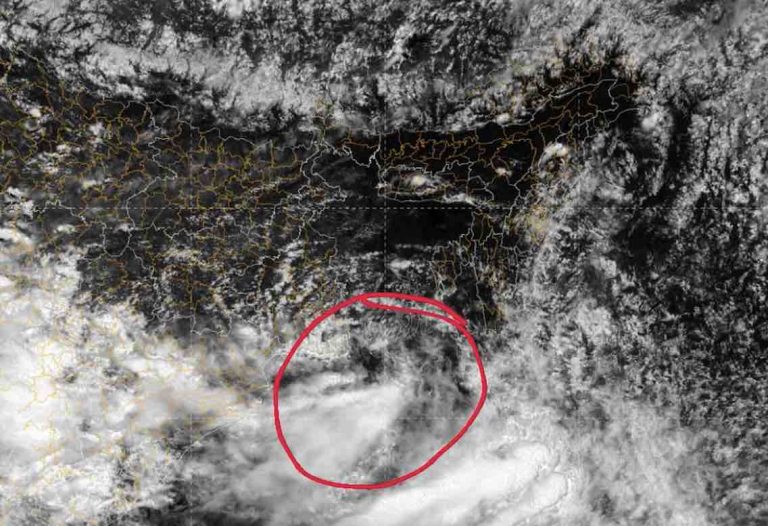 Low Pressure Over Bay: Very Heavy Rain To Pound Odisha Today; Squally Weather To Prevail Along Coast