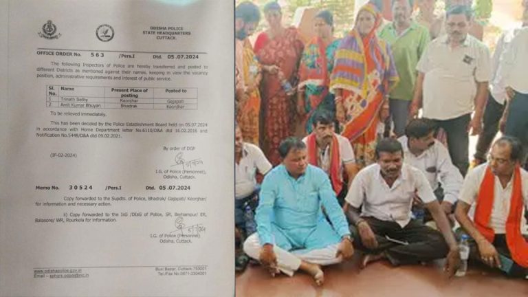 Odisha: Police Inspector Who ‘Misbehaved’ With Mohan Majhi Transferred
