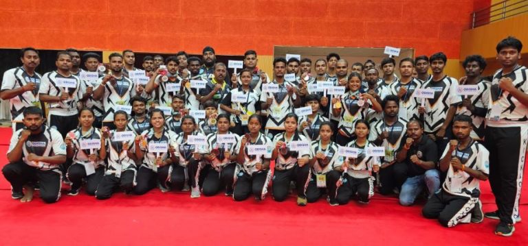 Odisha kickboxing teams bag 49 medals
