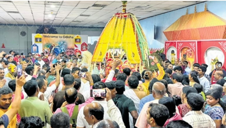 Odia Diaspora In Bahrain Celebrates Rath Yatra With Devotion & Grandeur