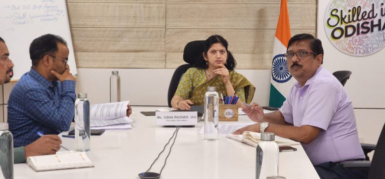 H&UD Secy Reviews Monsoon Preparedness In Urban Areas Of Odisha