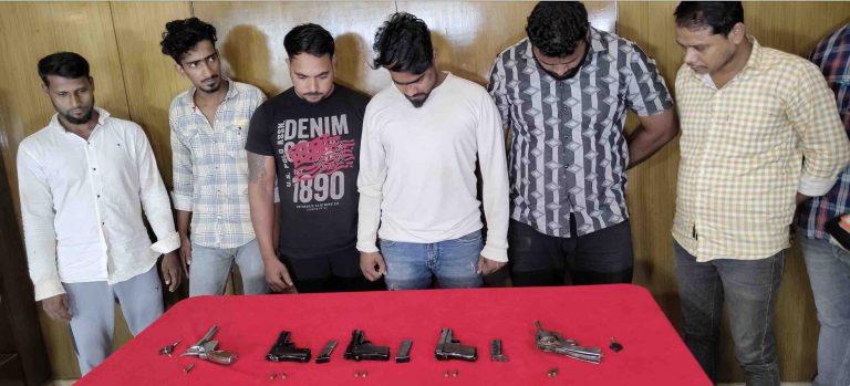 Six Members Of Firearms Supply Syndicate Arrested From Bhubaneswar & Jatni In Odisha