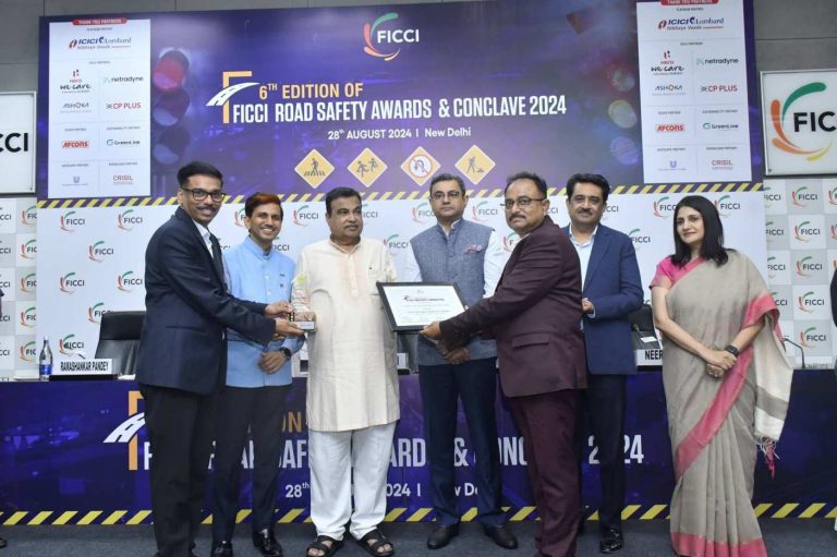 Odisha Receives Best State Award For Road Safety Initiatives From Union Minister Nitin Gadkari