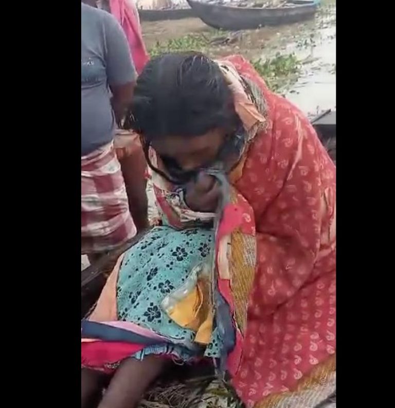 Chhattisgarh Woman Rescued In Odisha After Being Swept Away In Mahanadi