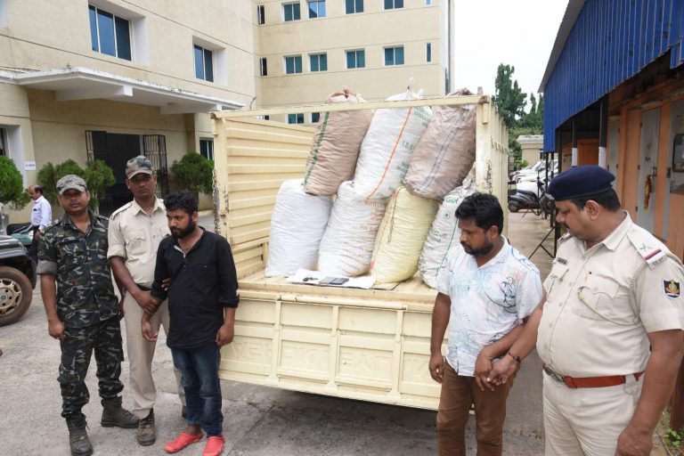 More Than 1 Quintal Ganja Seized, 3 Brown Sugar Sellers Arrested In Odisha Capital