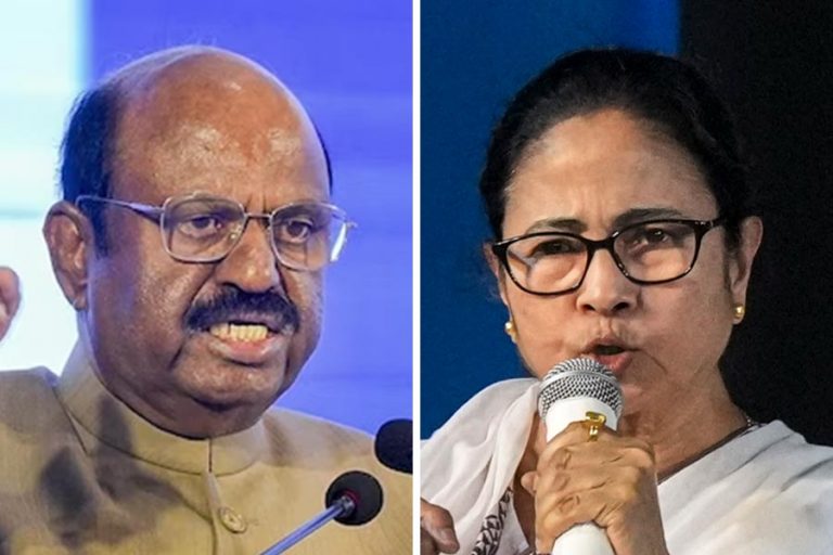 Bengal Guv CV ananda bose & CM mamata banerjee