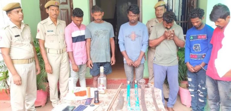 Commissionerate Police Bust Dacoity Gang On Outskirts Of Bhubaneswar