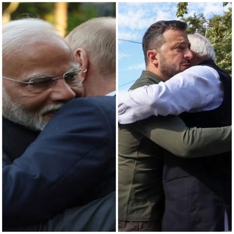 Modi, Putin, Zelensky