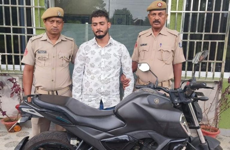 Rash Driver On The Run With Seized Bike Arrested By Police In Bhubaneswar