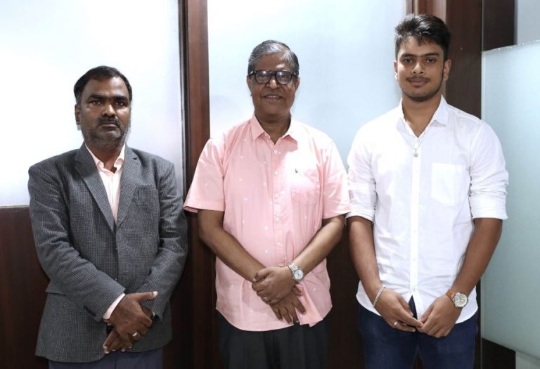 SOA student Amrit Mohanty for Indonesia meet